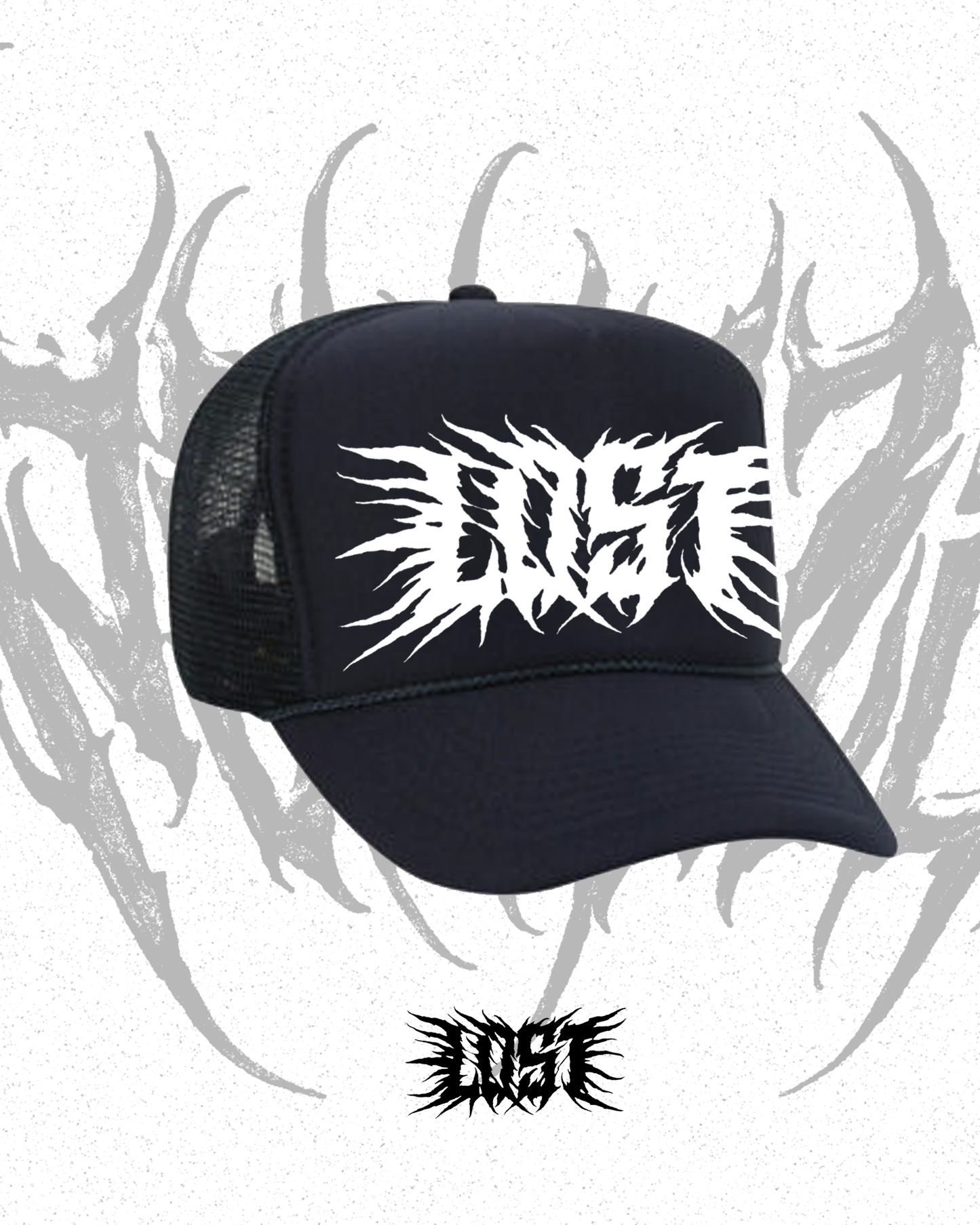 LOST trucker hat (filled lettering)