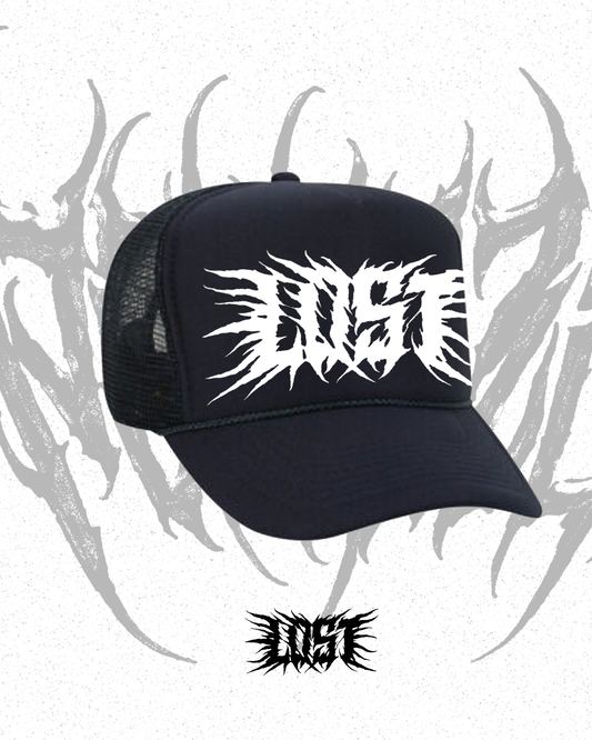 LOST trucker hat (filled lettering)