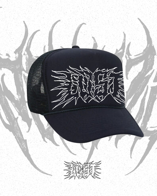 LOST trucker hat (outlined lettering)