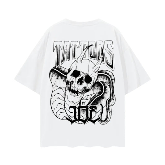 WINGED RAT oversize deep drop shoulder tee